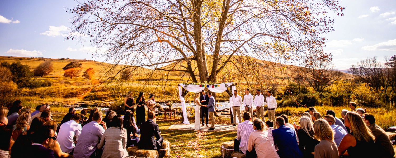 country wedding bohemian wedding outdoor wedding underberg umzimkulu river lodge